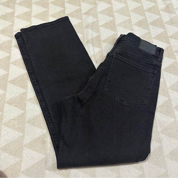 Madewell the 90s straight jean belmere black wash - Picture 5 of 8